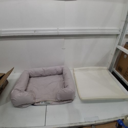 PET FUSION ULTIMATE PET BED AND LOUNGE - 25" X 20" X 5.5" - SILVER MAUVE (MODEL: PF-IBM3) image 3