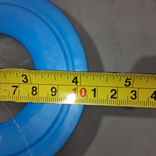 4PK PLEATED POOL FILTER CARTRIDGES - 8" X 4 1/4" - BLUE/WHITE image 4