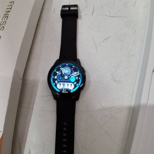 ACCLAFIT SMART WATCH TOUCH SCREEN FITNESS TRACKER - 1.38" SCREEN - BLACK (MODEL: P5) image 2