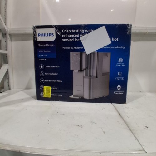 PHILIPS 6-STAGE REVERSE OSMOSIS COUNTERTOP WATER FILTER WITH A PORTABLE PITCHER - SILVER (model: ADD6928) image 8