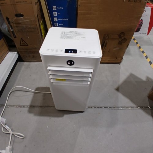 MONRIKON PORTABLE AIR CONDITIONER WITH 2 SPEED FAN, 24H AUTO OFF TIMER/REMOTE CONTROL & 8,000BTU - 350 SQ. FT - WHITE (MODEL: OI-A016JC05N3) image 8