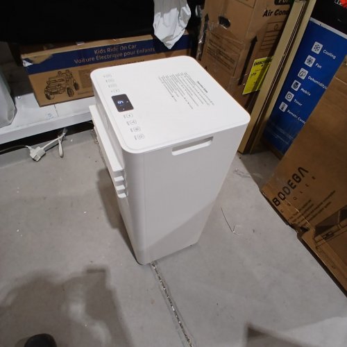 MONRIKON PORTABLE AIR CONDITIONER WITH 2 SPEED FAN, 24H AUTO OFF TIMER/REMOTE CONTROL & 8,000BTU - 350 SQ. FT - WHITE (MODEL: OI-A016JC05N3) image 10