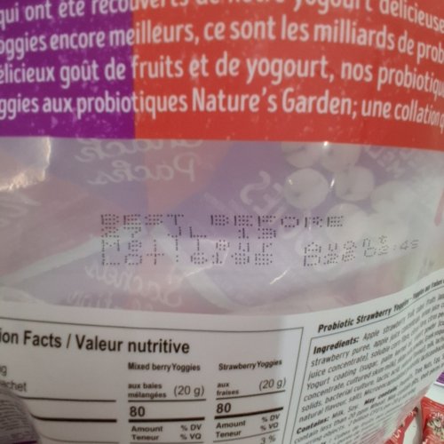 22PK NATURE'S GARDEN PROBIOTIC YOGGIES SNACKS - 20G (EACH) - VARIETY PACK image 2