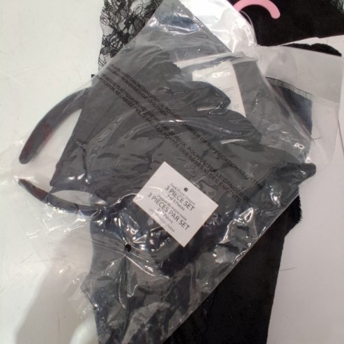 3PC DARK MAGIC DRAGON COSTUME SET - SMALL - BLACK (STYLE: 40943BK(S)) image 3