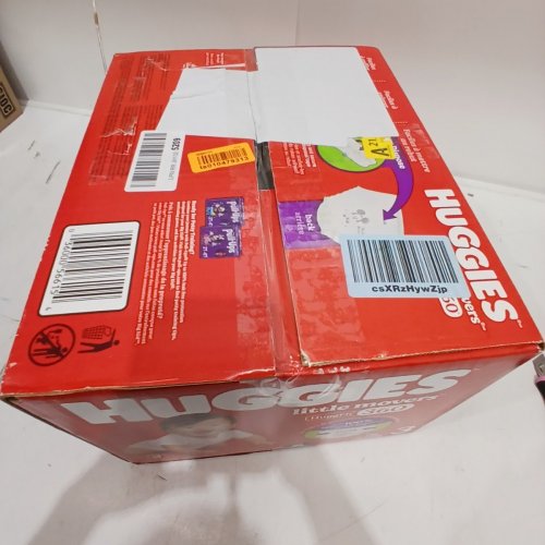 76PK LITTLE MOVERS HUGGFIT 360° DIAPERS- SIZE 3(16-28 LBS) - WHITE image 3