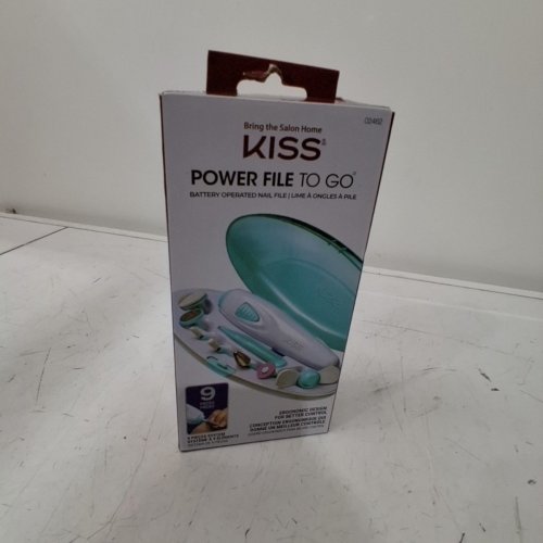 9PC KISS NAILS POWER FILE TO GO BATTERY OPERATED NAIL FILE image 4