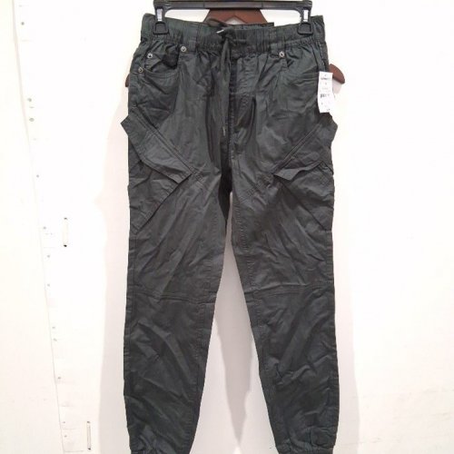 WOMEN'S JEANIOLOGIE PULL-ON CARGO PANTS - 28 - CHARCOAL (STYLE: JN-6004-STP) image 2