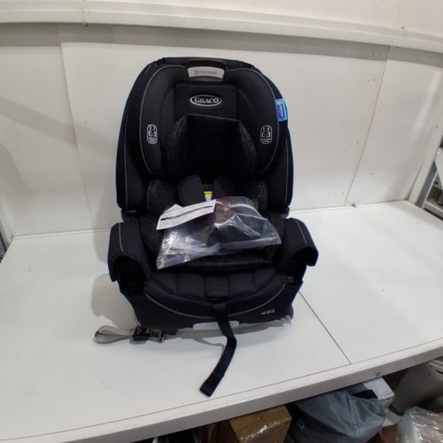 GRACO 4EVER 4-IN-1 CAR SEAT WITH WASHABLE SEAT COVER - CONVERTIBLE FROM INFANT TO TODDLER (1.8-18 KG) - DREW STYLE (MODEL: 2168323) image 3
