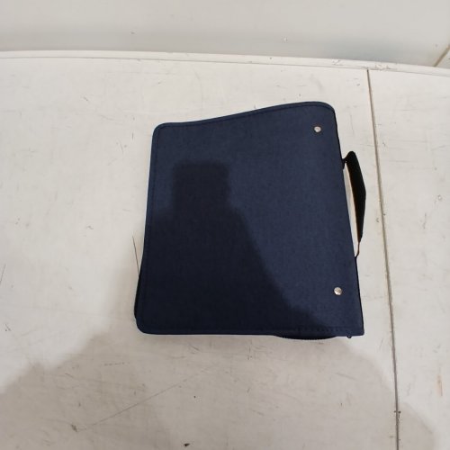 HILROY DOUBLE BOOSTER D-RING ZIPPER BINDER WITH MULTIPLE POCKETS & PEN HOLDERS - 2" - NAVY (MODEL: 4304982) image 4