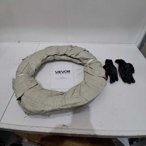 VEVOR DOUBLE SPIRAL RAZOR WIRES - 98FT - SILVER - (MODEL: ‎YS07-3) image 2