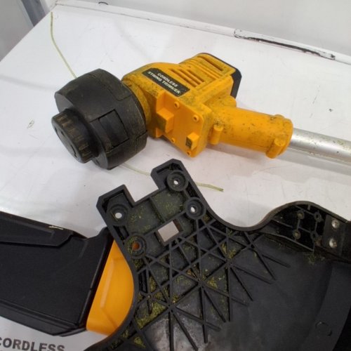 CORDLESS STRING TRIMMER **TOOL ONLY** COMPATIBLE WITH DEWALT 20V MAX BATTERY - 16" - YELLOW/BLACK (MODEL: HL-DST39A-0DB) image 5