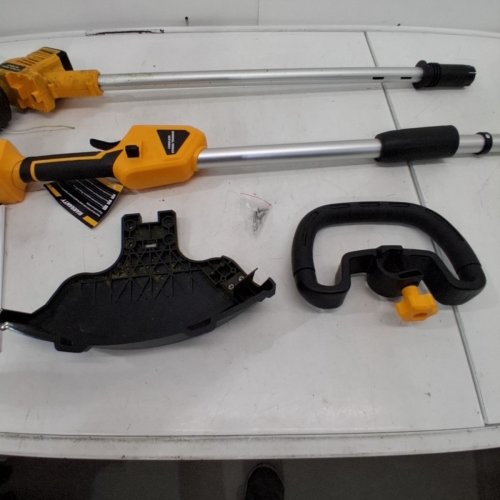 CORDLESS STRING TRIMMER **TOOL ONLY** COMPATIBLE WITH DEWALT 20V MAX BATTERY - 16" - YELLOW/BLACK (MODEL: HL-DST39A-0DB) image 6