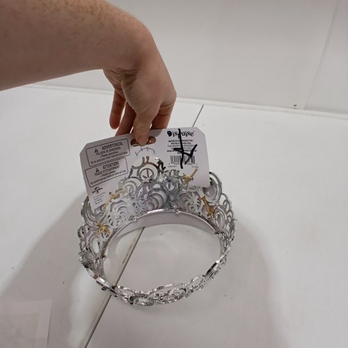 DISGUISE COSTUME GLINDA'S TIARA - SILVER image 3