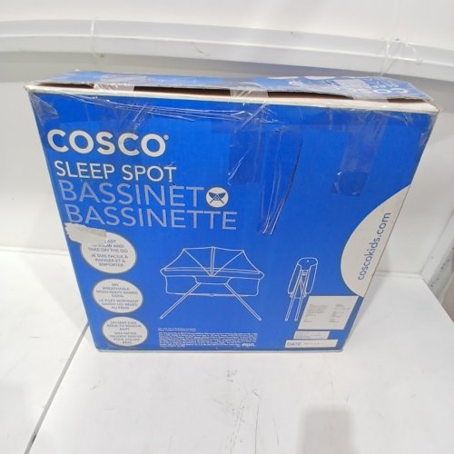 COSCO SLEEP SPOT BASSINET FOR NEWBORNS - UPTO 20LBS - TRANQUIL GREY (MODEL: 10584CTQG) image 5