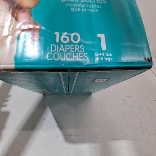 160PK PAMPERS SWADDLERS DIAPERS - SIZE 1 - 8-14LB image 3