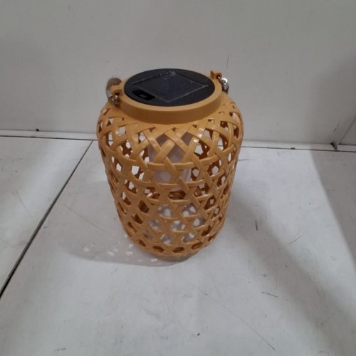 BEADCEST WATERPROOF SOLAR LANTERN FOR LAWNS - KHAKI image 3