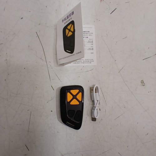 MOBILE BLUETOOTH SCROLLER REMOTE CONTROL FOR IPHONE, ANDROID & KINDLE - BLACK / ORANGE image 4