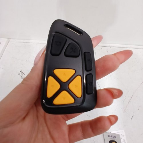 MOBILE BLUETOOTH SCROLLER REMOTE CONTROL FOR IPHONE, ANDROID & KINDLE - BLACK / ORANGE image 5