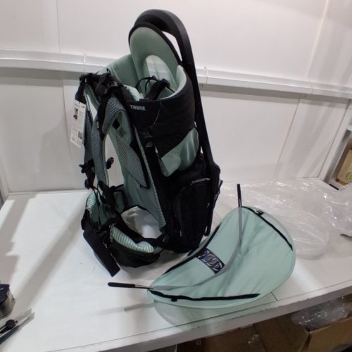 THULE SAPLING CHILD CARRIER BACKPACK, MAX 40LBS - BLACK/BLUE- (MODEL:3204538) image 2