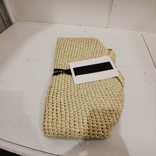 BANANA REPUBLIC RAFFIA TOTE BAG - ONE SIZE - BEIGE (MODEL: 1966925) image 3