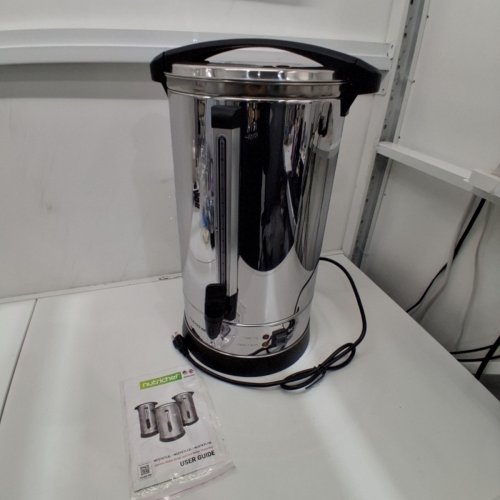 NUTRICHEF HOT WATER DISPENSER WITH SAFETY LOCK LID - FOOD GRADE STAINLESS STEEL - 19L CAPACITY (MODEL: NCSTKTL19L) image 3