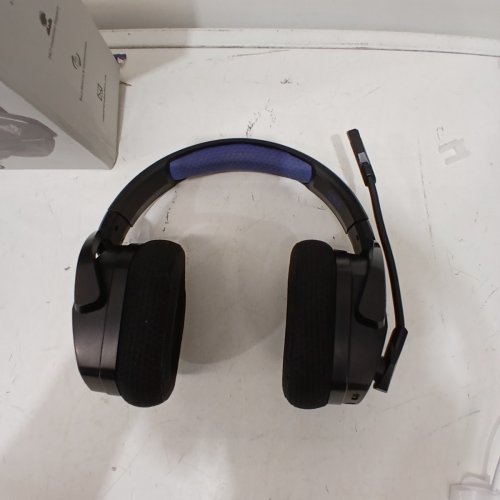 NUBWO BLUETOOTH WIRELESS GAMING HEADSET WITH USB RECEIVER AND 3.5 AUX - BLACK/BLUE (MODEL: G06-BT) image 3
