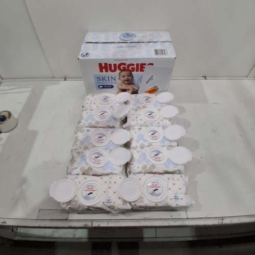 560PK HUGGIES SKIN ESSENTIALS BABY WIPES - (56PK EACH) image 2