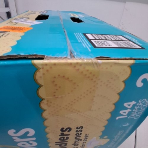 144PK PAMPERS SWADDLERS DISPOSABLE BABY DIAPERS - SIZE 2 (10-22LBS) image 3