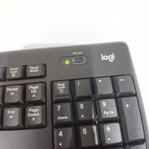 LOGITECH MK270 WIRELESS KEYBOARD - 2.4 GHZ - BLACK (MODEL: MK270) image 2