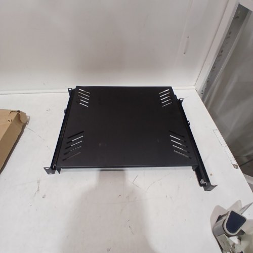 PENN ELCOM SLIDING RACK TRAY - 19" SLIDING RACK TRAY - BLACK (MODEL : R1290/1U) image 3
