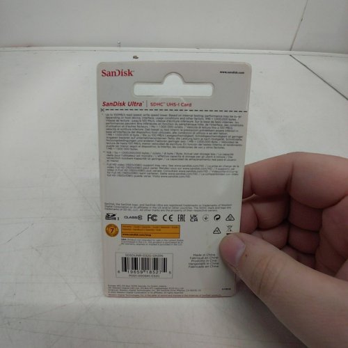 SANDISK 32GB ULTRA SDHC UHS-I CLASS 10 MEMORY CARD (MODEL: SDSDUNR-032G-GN3IN) image 3