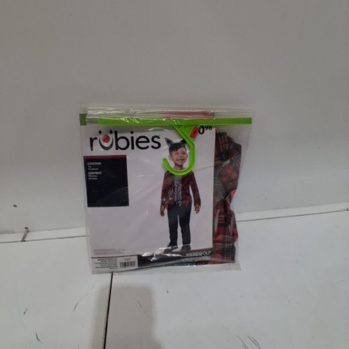 2PC TODDLER RUBIES WEREWOLF COSTUME - 2T - RED/BLACK/GREY (STYLE: 1002834) image 3