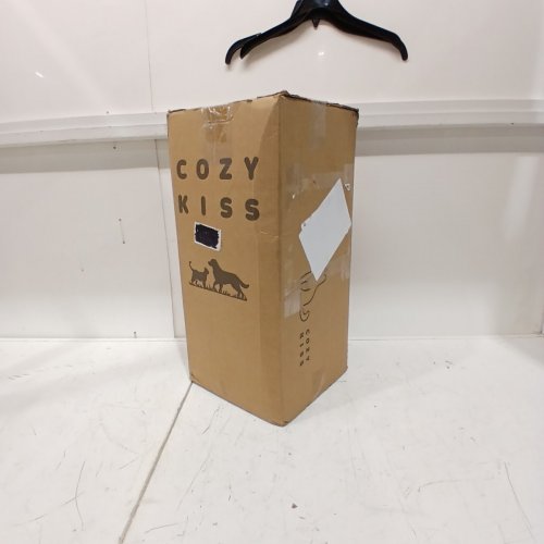 COZY KISS FOLDABLE 5-STEP PET STAIRS - 40" X 13" X 21" - GREY image 3