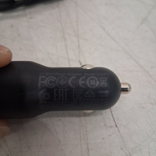 2PC BELKIN BOOSTCHARGE DUAL CAR CHARGER WITH FAST CHARGE USB-C - 3FT - 24W - BLACK (MODEL: ‎CCD001) image 4