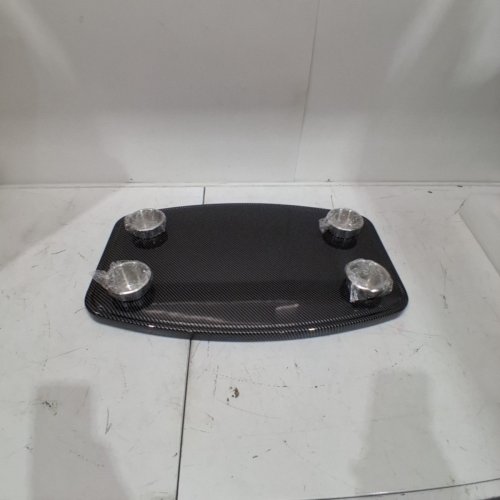 RV RECTANGLE TABLE TOP, REMOVABLE RECTANGULAR MARINE/RV TABLE TOP - 15" X 23" - BLACK image 2