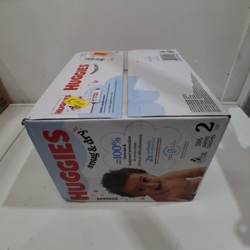 186PK HUGGIES SNUG AND DRY DIAPERS - SIZE 2 (12LB-18LB) - DISNEY MICKEY MOUSE image 2