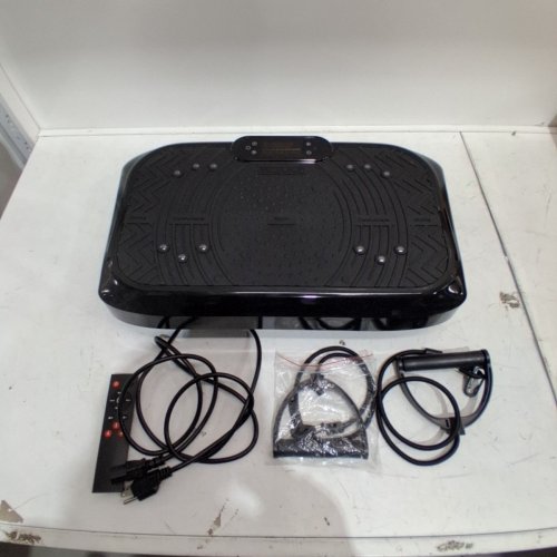 TAEVNO BLUETOOTH VIBRATION PLATE EXERCISE MACHINE - 450LB CAPACITY - BLACK image 3