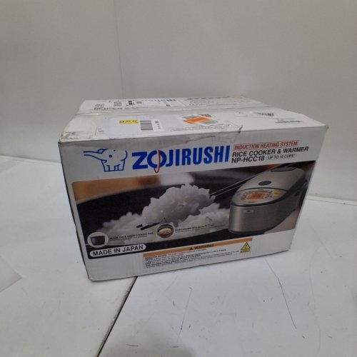 ZOJIRUSHI INDUCTION HEATING SYSTEM RICE COOKER AND WARMER -1.8 L; 10 CUPS - STAINLESS DARK GRAY - (NP-HCC18XH) image 5