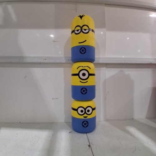 3PC MINIONS STORAGE BOXES - BLUE / YELLOW image 2
