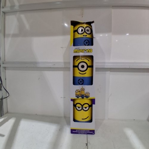 3PC MINIONS STORAGE BOXES - BLUE / YELLOW image 4