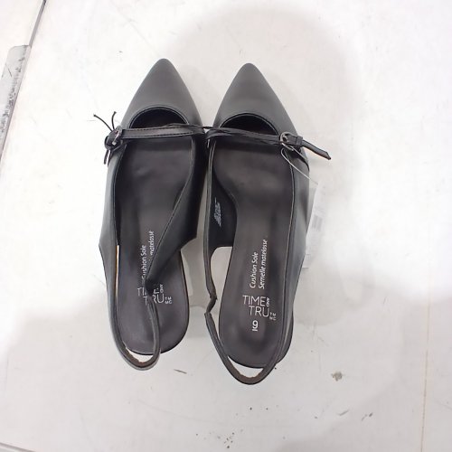 WOMEN'S TIME AND TRUE SLINGBACK HEELS - 9 - BLACK (STYLE: 21SLINGYM26) image 3