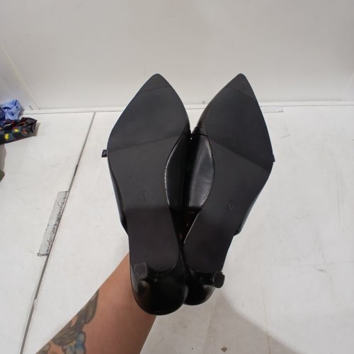 WOMEN'S TIME AND TRUE SLINGBACK HEELS - 9 - BLACK (STYLE: 21SLINGYM26) image 4
