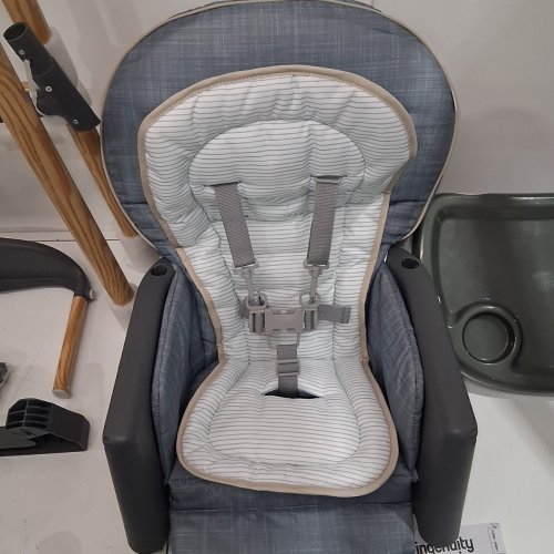 INGENUITY 7-IN-1 PROPER POSITIONER HIGH CHAIR - 0-5Y MONTHS - CHAMBRAY (MODEL: 16869) image 6