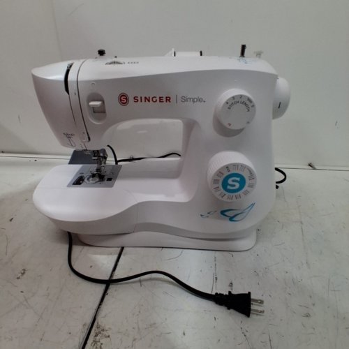 SINGER SIMPLE SEWING MACHINE - 108 STITCH APPLICATION - WHITE (MODEL: 3337) image 5