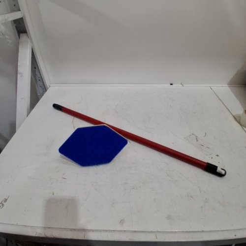 VILEDA BATH MAGIC SPONGE MOP 360 REUSABLE SWIVEL HEAD -RED/GREY (MODEL: 179651) image 3