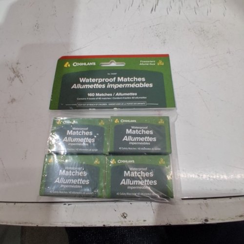 4 COGHLAN'S WATERPROOF MATCHES- 40 MATCHES EACH image 2