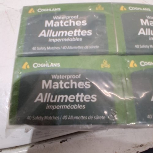 4 COGHLAN'S WATERPROOF MATCHES- 40 MATCHES EACH image 4