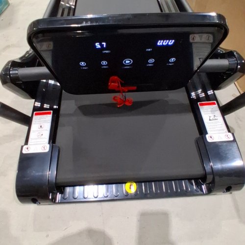 SUPERFIT FOLDING ELECTRIC TREADMILL RUNNING MACHINE WITH APP CONTROL BLUETOOTH - 2.25HP - 264.5LBS CAPACITY - BLACK (MODEL:SP37610BK) image 3