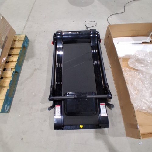 SUPERFIT FOLDING ELECTRIC TREADMILL RUNNING MACHINE WITH APP CONTROL BLUETOOTH - 2.25HP - 264.5LBS CAPACITY - BLACK (MODEL:SP37610BK) image 4