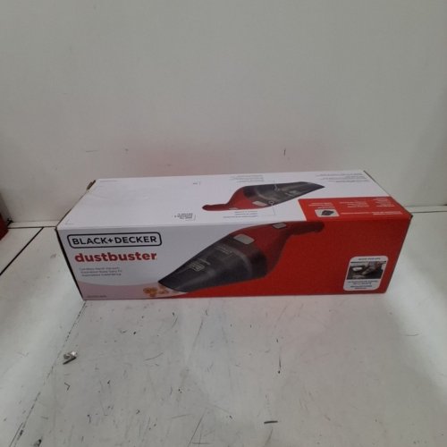 BLACK AND DECKER DUSTBUSTER CORDLESS HANDHELD VACUUM - WASHABLE FILTER - RED (MODEL: HNVC115JB06) image 5